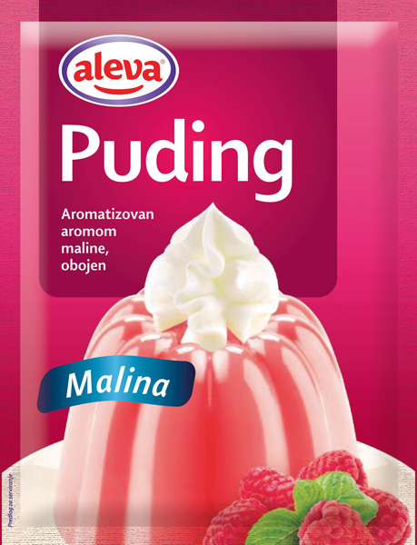 Puding od maline