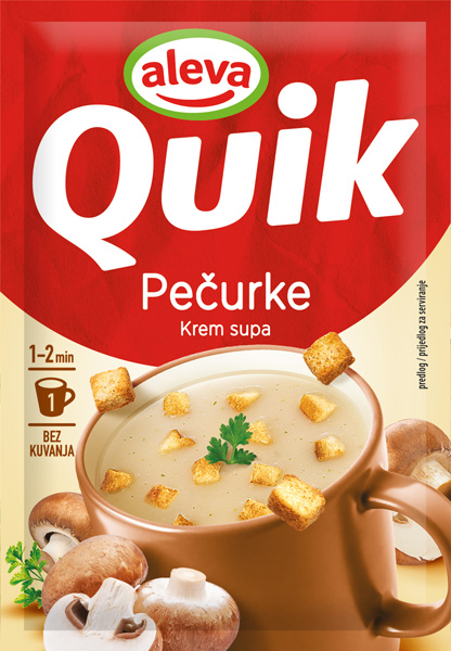 Krem supa sa pečurkama Quik